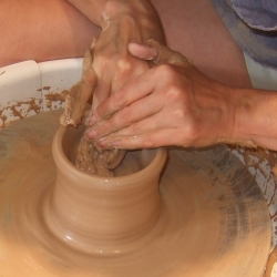 throwing pottery debra griffin dag